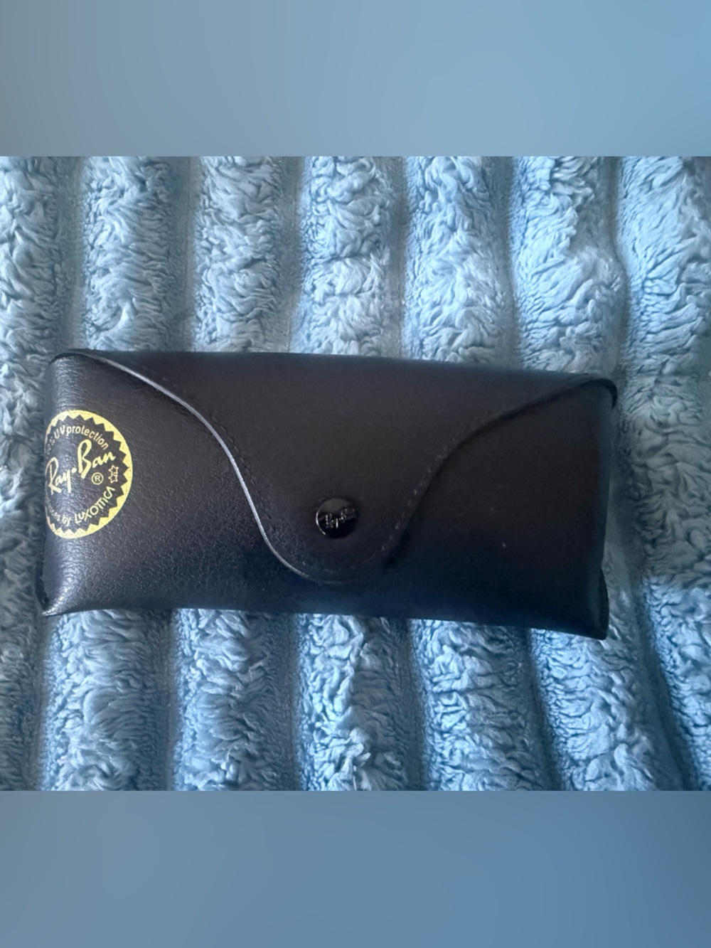 Ray-Ban Black Sunglasses Case with Gold Logo Seal 2